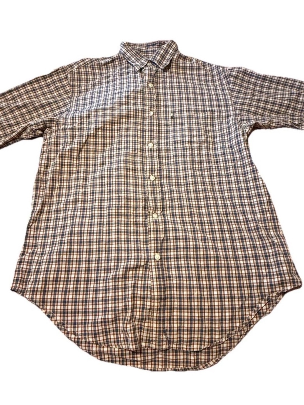 Vintage Polo Ralph Lauren White Oxford Short Sleeve Button Down Shirt Small